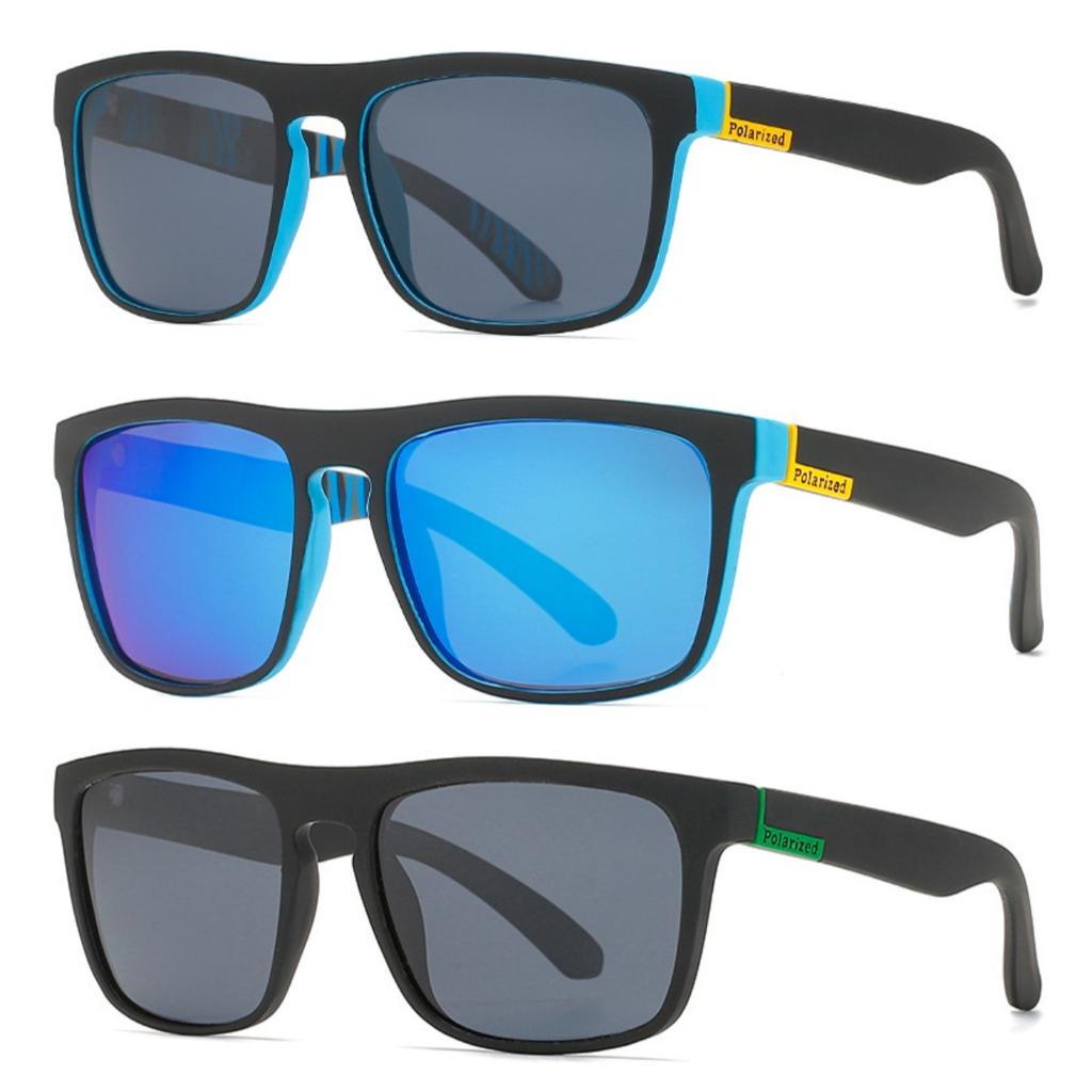 3 PC Polarized Men Women Sunglasses Men's Square Sun Glasses Driving Mens UV400 Eyewear