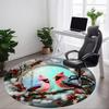 1pc Cardinals Winter Carpet for Office, Non-slip, Soft and Durable Office Rug, Perfect for Office Yy260128029