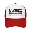 WRC World Rally Championship Mesh Baseball Cap Outdoor Sports Rally Car Racing Snapback Hat Summer Breathable Sun Visor Caps