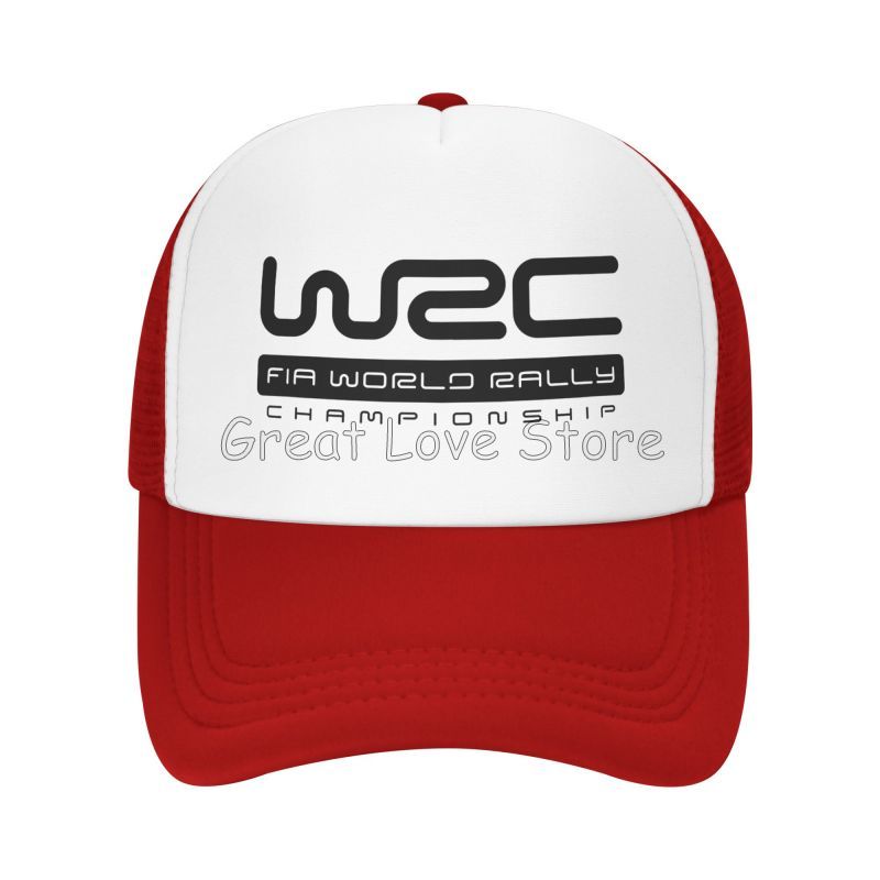 

WRC World Rally Championship Mesh Baseball Cap Outdoor Sports Rally Car Racing Snapback Hat Summer Breathable Sun Visor Caps Adjustable