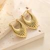 Raffinate Ear Cuff in Acciaio Titanio Oro 18k per Donna