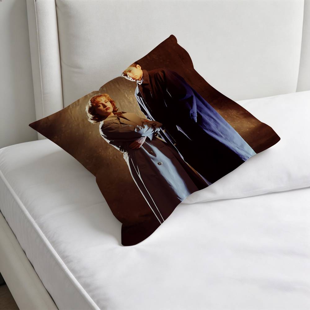 

The Fantastical XX Files Cool Fashion Square Pillow Case Durable Throw Pillow Cover for Sofa Couch Chair 30x30cm