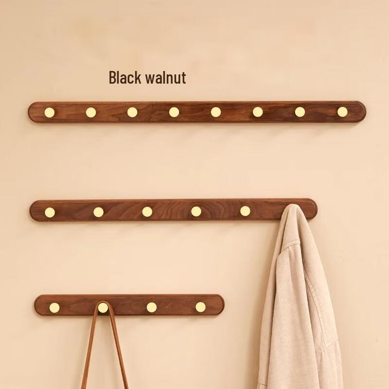 Xuan Yong Black Walnut & Copper T-Shape Coat Rack