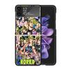 JoJo's Bizarre Adventure Jolyne Cujoh Clear Phone Case For Samsung Z Flip 7 6 5 4 3 Galaxy ZFlip7 ZFlip6 ZFlip5 ZFlip4 ZFlip3 5G