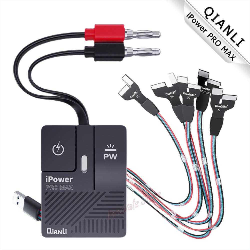

QIANLI iPower Pro Max Supply Test Cable DC Power Control Test Cable For 6G 6P 6S 6SP 7G 7P 8G 8P X XS MAX 11 12 13 14 Pro Max