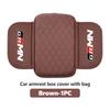For S9 Car Armrest Box Pad Auto Protective Armrest Mat Storage Bag Interior Accessory Yaris Corolla Rav4 GR Auris Cruiser JH9
