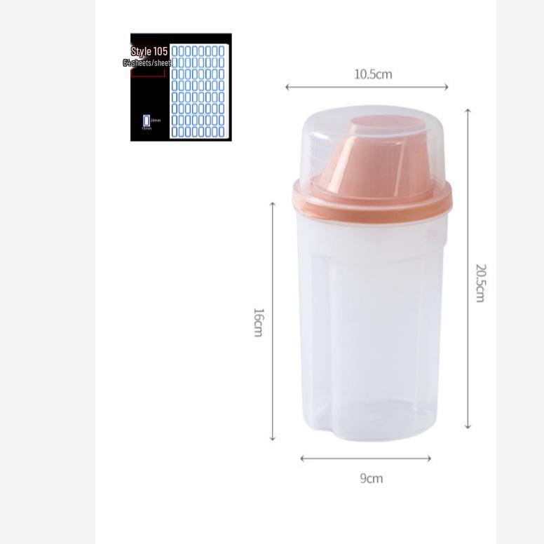 Grain & Bean Food Grade Storage Can for Oatmeal, Sugar, Flour, & Starch