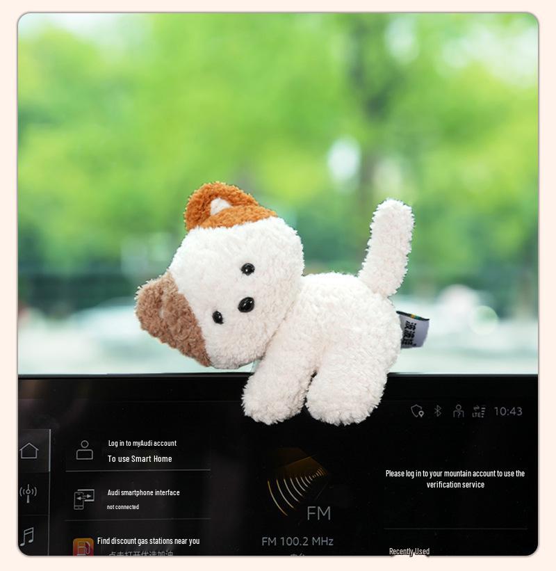 Miniature Monitor Decor: Healing Series Desktop & Car Ornament for Women