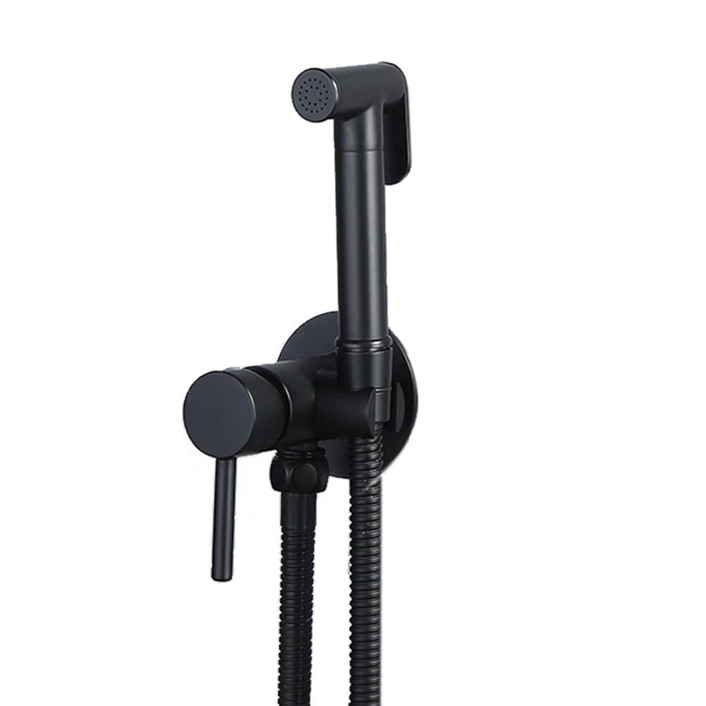 Shower Toilet Bidet Sprayer Set with Adjustable Pressure and Angle Valve for Personal Hygiene and Pet Cleaning
