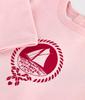 Petit Bateau Sweatshirt Pullover Light 12 74cm A0EIG, Pink, Months,