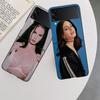 Singer Lana D-Del Rey Phone Case For Samsung Z Flip 7 6 5G Galaxy Z Flip 5 4 3 Black Hard Cell Cover Luxury PC Shell Coque