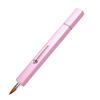 Retractable Lipstick Brush Dual Head Makeup Brush with Cover for Lip Liner Concealer Pink