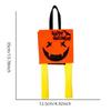 Felt Material Halloween Trick-or-Treat Bag Non-woven Tote Handheld Size Goody Bags Classic Elements Stereo Design