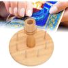 Wooden Thread Holder Rack, 8 Spools Beech Wood Embroidery Quilting Sewing Tools Bobbin Holder, Sewing Storage Rack Holder