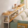 Sofa Rear Storage Rack Wall-Mounted Gap Table Simple Sofa Back Storage Organizer Bedside And Footboard Narrow Gap Cabinet