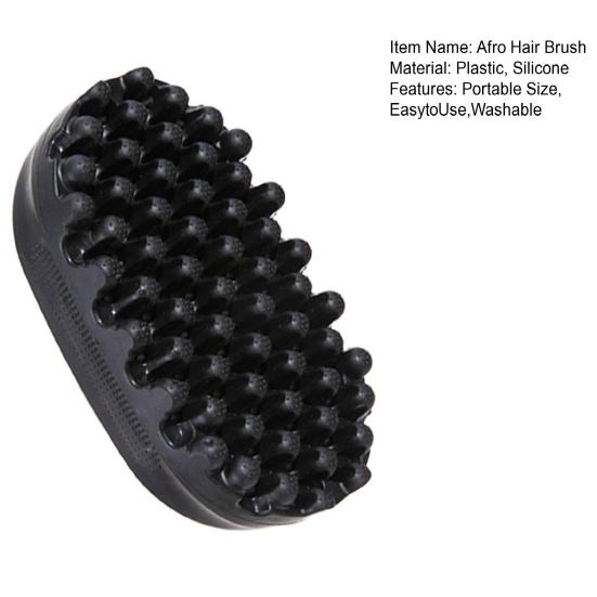 Curling Twisted Hair Brush Afro Braid Dreadlocks Twist Hair Comb Washable Portable Home Salon Women Men Hair Styling Tools