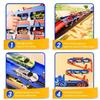 Children's Car Toys As Gifts Suitable For Boys Aged 3-12 Featuring With 12 Cars Toys, Foldable And Transformable Into A Dinosaur