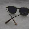 Women Retro Classic Round Frame Myopia Sunglasses Ultra Light Comfortable UV Resistant Glasses 0 To -4 0