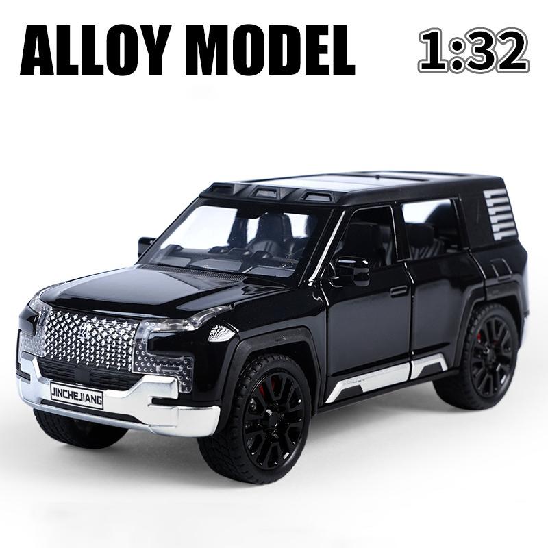 1/32 BYD Look UPAT U8 SUV Alloy Die Cast Toy Car Model Sound and Light Pull Back Children's Toy Collectibles Birthday Gift