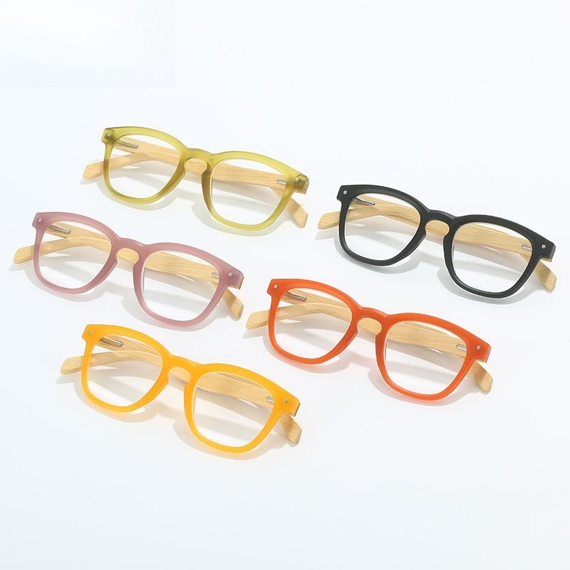 Men Women Wooden Legs Reading Glasses Blue Light Blocking Presbyopia Eyeglasses Luxury Ultra Light Far Sight Eyewear Diopter