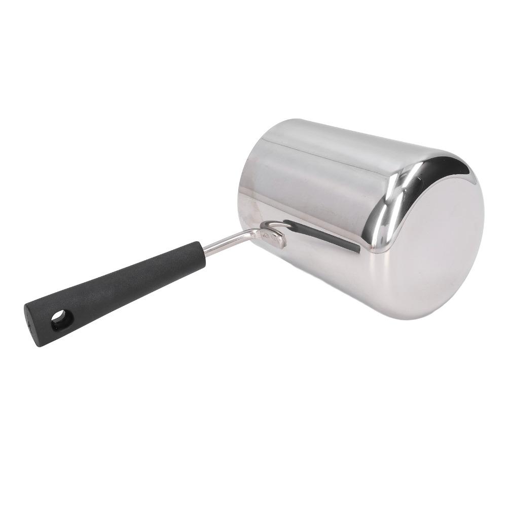 Easy To Clean Butter Warmer Stainless Steel Turkish Tea Pot Durable Milk Warmer  Coffee Making