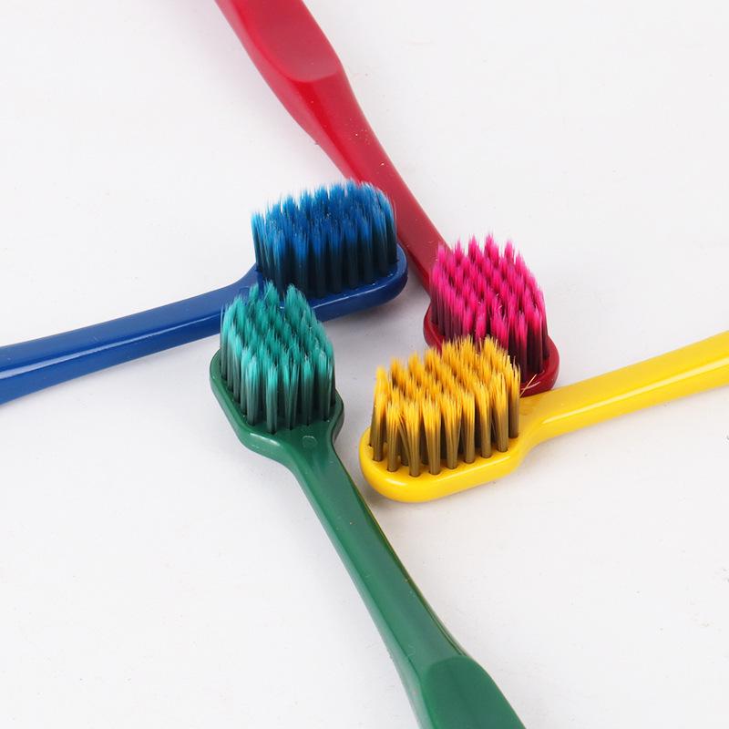 Individually Packaged Soft Bristle Wide Head Toothbrush for Adults - Ideal for Home, Travel, or Hotel Use