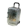 Cute Cartoon Number Jewelry Trolley Case: Transparent, Retractable Mini Storage Box