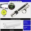 365nm Purple Light Mini Stainless Steel Flashlight Keychain for Antiques, Collectibles & Jade Identification