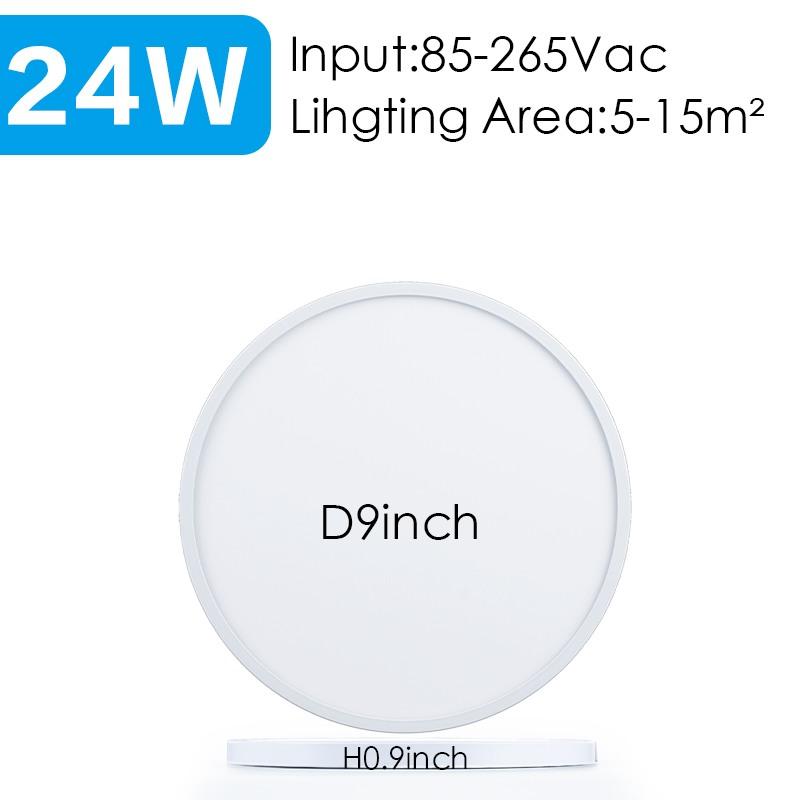 

Светодиодный потолочный светильник MARPOU 2 см, ультратонкий, современный, 24 Вт, 28 Вт, 38 Вт, теплый белый, холодный белый, нейтральный белый, потолочный светильник для дома Neutral Light