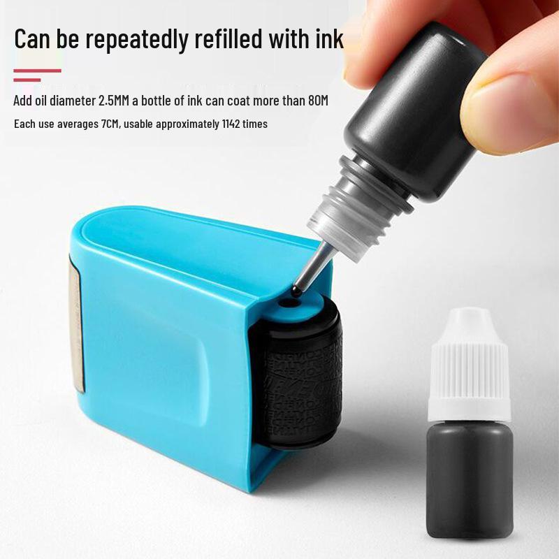 Confidential Seal Roller: Privacy Shield & Anti-Leakage Smear Cover