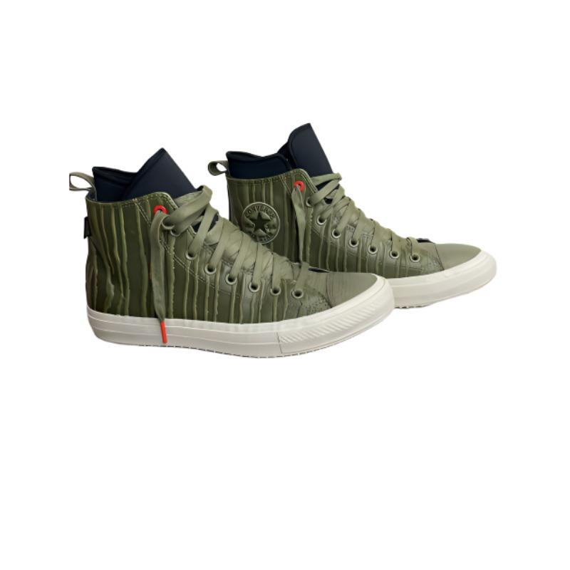 Converse Chuck Taylor All Star Waterproof Hi Medium Olive Unisex Sneakers Green Black Parchment 158838C