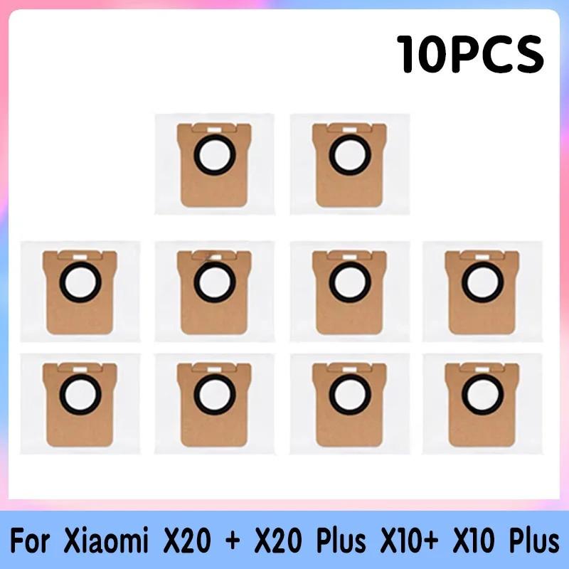 For Xiaomi Robot Vacuum X10+ X20+ Cleaner Accessories Roller Main Side Brush Hepa Filter Dust Bag Mop