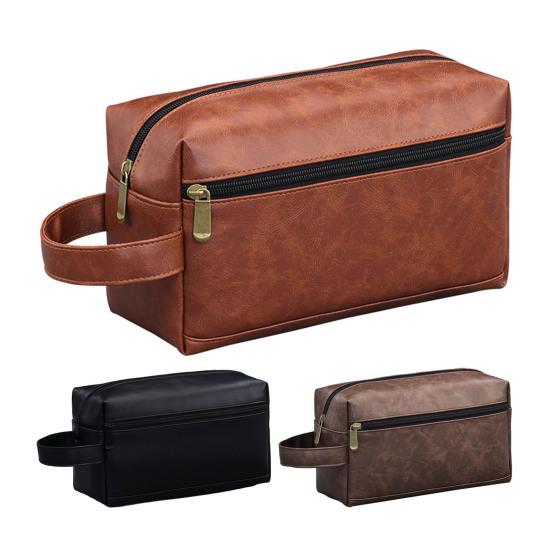 Reise-Kulturbeutel Herren Damen Toilettenartikel-Organizer Wasserdichte Kosmetiktasche Aufbewahrungstasche für Rasierzubehör Pflegeutensilien