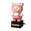 Large Capacity Cartoon Piggy Bank Decorative Figurine Living Room Saving Money Only In Not Out