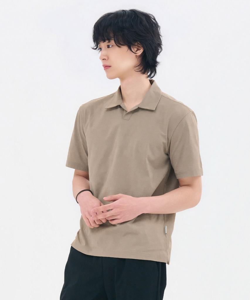 CHASECULT Men'S Cool Open Collar Short Sleeve T-Shirt-Fcrk5715E0X