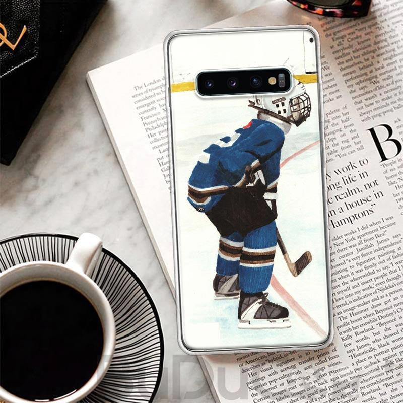 Ice Hockey Rink Sport Cover For Samsung Galaxy S23 S22 S24 S25 Ultra Phone Case S21 Plus S20 FE S10 + S25Ultra Print Fundas S23