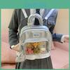 Transparent Backpack Itabag Single Shoulder Crossbody Bag Handbag Gift Women