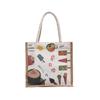 Canvas Bucket Tote Bag for Women, Minimalist Zipper Shoulder Handbag, Japanese Style Daily Commute Bag, Street Fashion Purse KTB