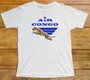 Air Congo T-Shirt 659 Retro Airline Logo Zaire Afrika Kinshasha Sabena Sambia