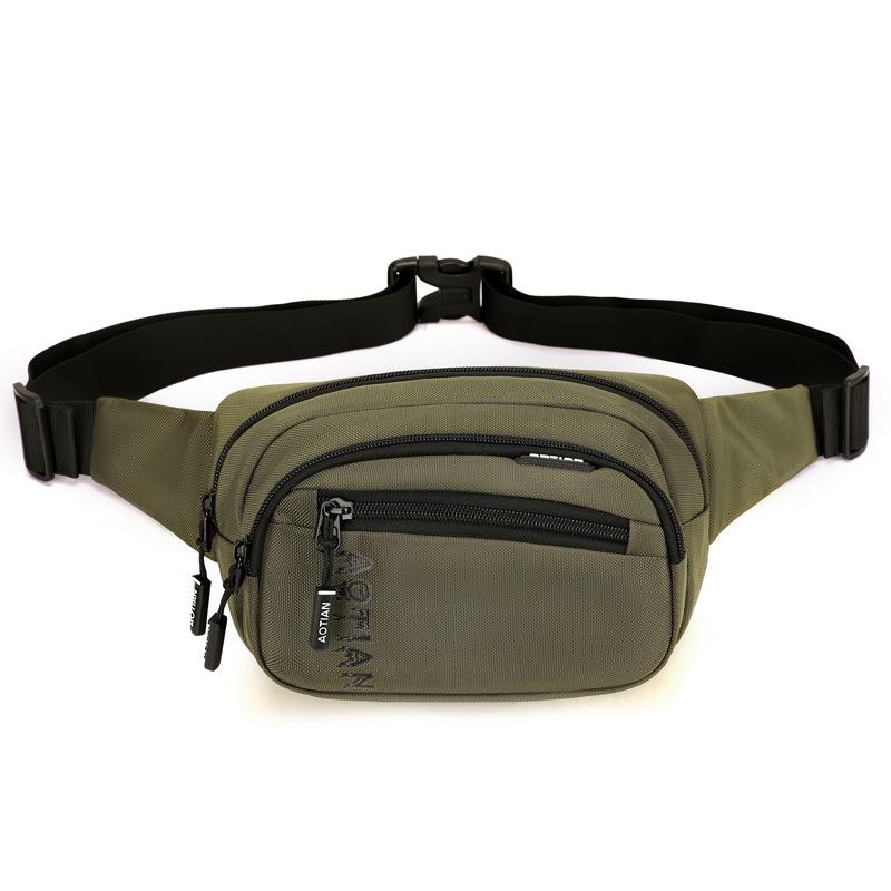 Men's Bag Mobile Phone Bag Mini Waist Bag Outdoor Sports Chest Bag