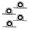 4 Stück Lager Bewegungsgenauigkeit Leise Geringe Reibung Weit verbreitete Druckerteile zum Drucken
