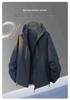 Durable Unisex Outdoor Workwear Jacket: Windproof & Waterproof Hooded Top for Spring & Autumn