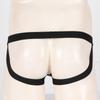 Mens Beaded Strappy Thong Underwear Low-Rise Hollow Out G-String Crotchless Lingerie Bold Design Sensual Clubwear