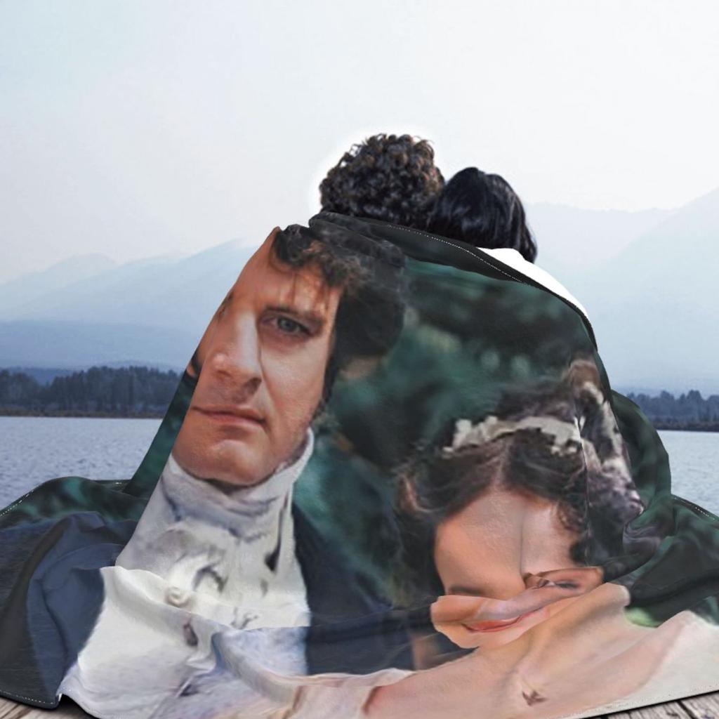 90s Fitzwilliam Darcy Pride And Prejudice Blankets Soft Flannel Throw Blanket Bedspread for Living room Picnic Travel Home Sofa