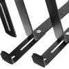 HAKIDZEL 2-Pack Planter Hooks, Wall-Mounted Planter Rack, Outdoor Iron Planter Bracket, for Balconies and Railings, Hanging Plants and Lanterns