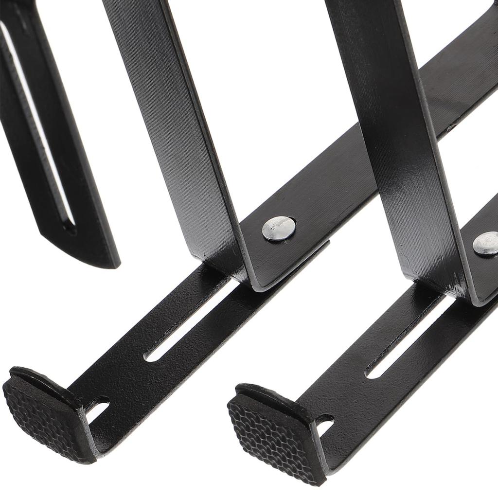 HAKIDZEL 2-Pack Planter Hooks, Wall-Mounted Planter Rack, Outdoor Iron Planter Bracket, for Balconies and Railings, Hanging Plants and Lanterns