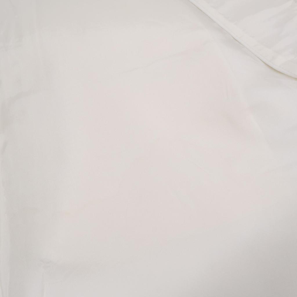 ebure White piping wide pants Bottoms 38 whiteUsed