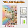 Pearl Art Painting Peacock Home Wall Decor Art Crafts Handmade DIY Adult/Beginner Gift Creative Home Decor Frameless Wall Decoration Art