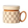 Changqi Vintage Ceramic Coffee Mug with Lid
