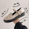 2025 New Summer Lolita Lucky Cat Cute Flat-soled Small Leather Shoes Student Uniform Shoes Girl Japanese JK Shoes